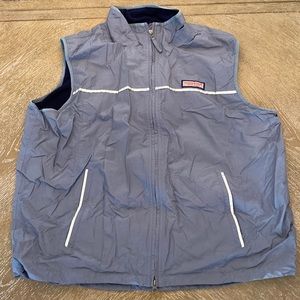 Vineyard Vines Fleece Lined Vest XL Grey